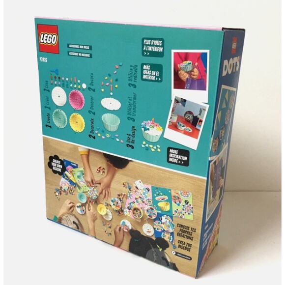 Lego DOTS Cupcake Set Baking-Inspired Crafting Indoor Fun Pre-owned - Picture 2 of 7